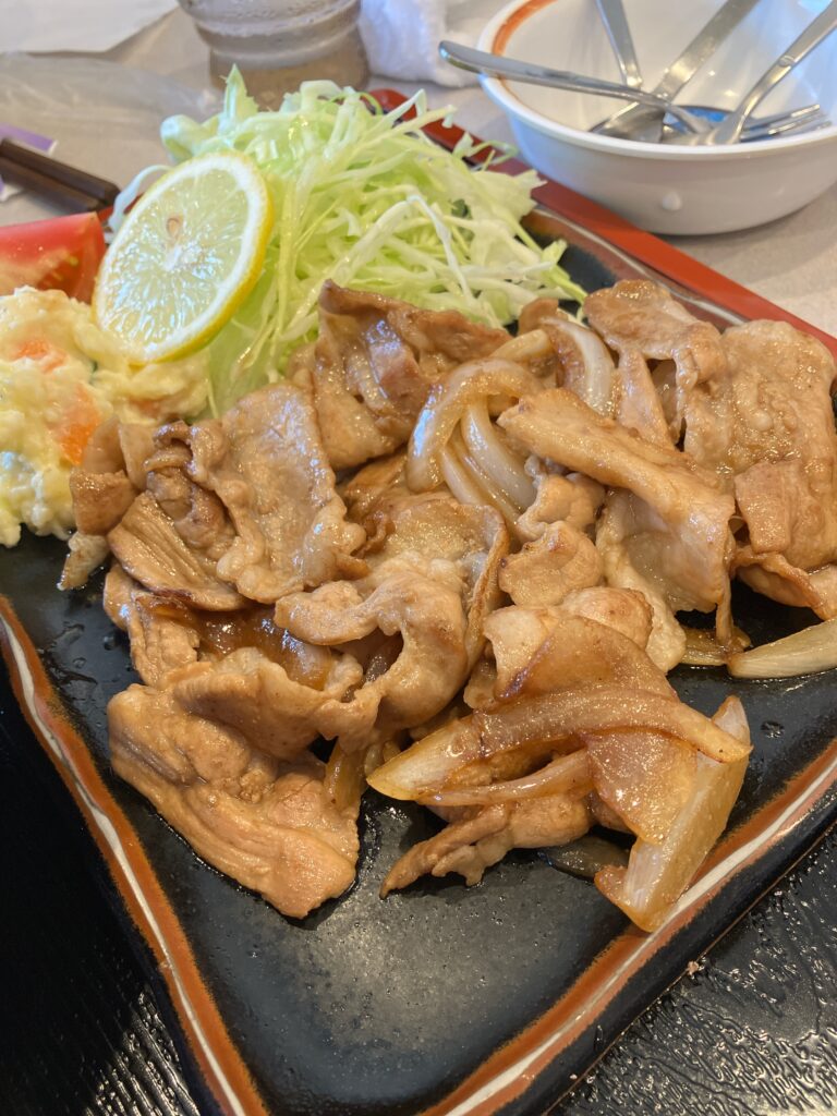 生姜焼き定食