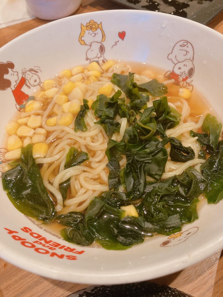 焼肉いちばんお子様ラーメン