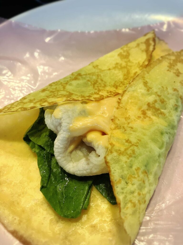 豚しゃぶクレープ