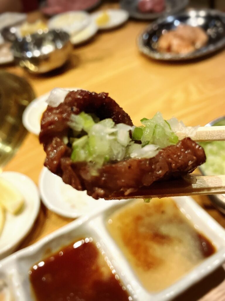 ネギ巻き肉