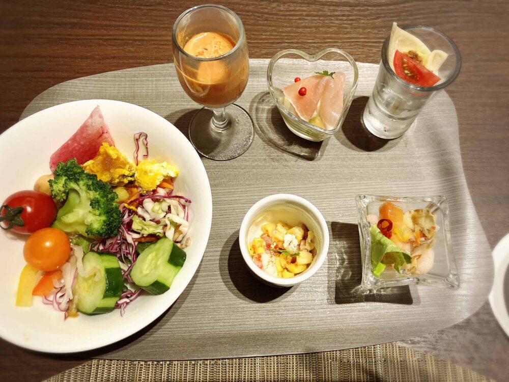 ハーバーキッチン 取った料理