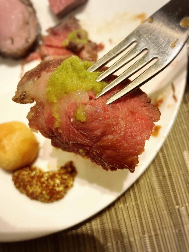 国産牛のローストビーフ