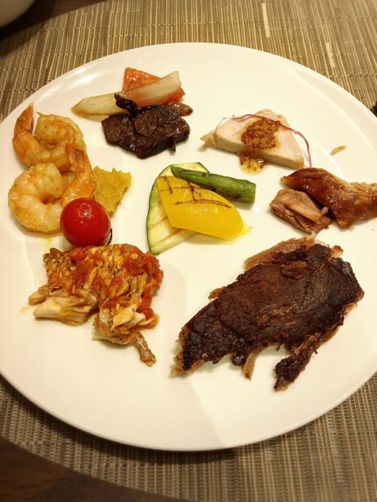 ハーバーキッチン 取った料理