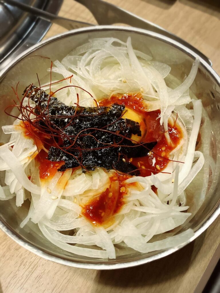 韓国玉ねぎサラダ