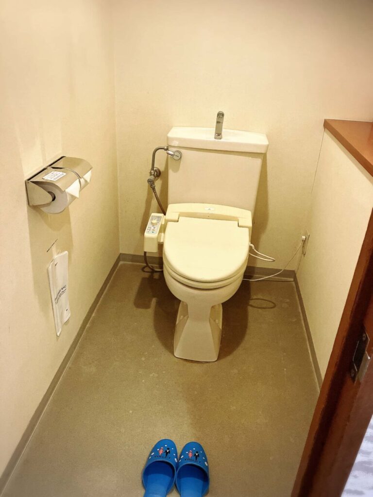 セタスロイヤルの客室トイレ(様式)