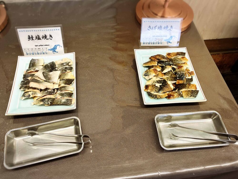 セタスロイヤル朝食さば、鮭