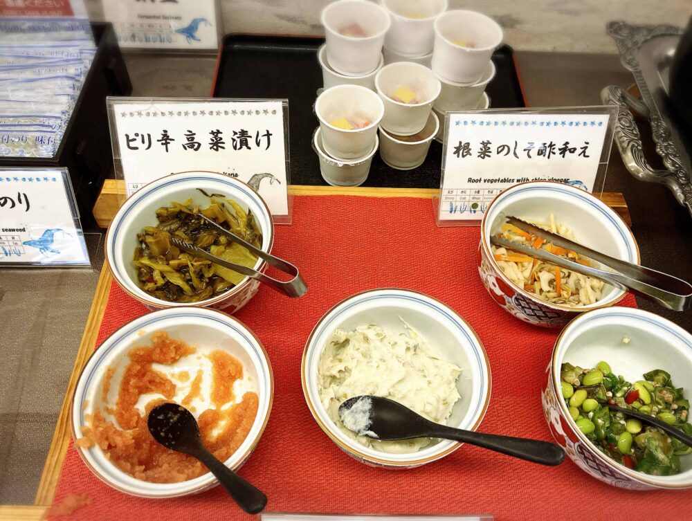 セタスロイヤル朝食薬味