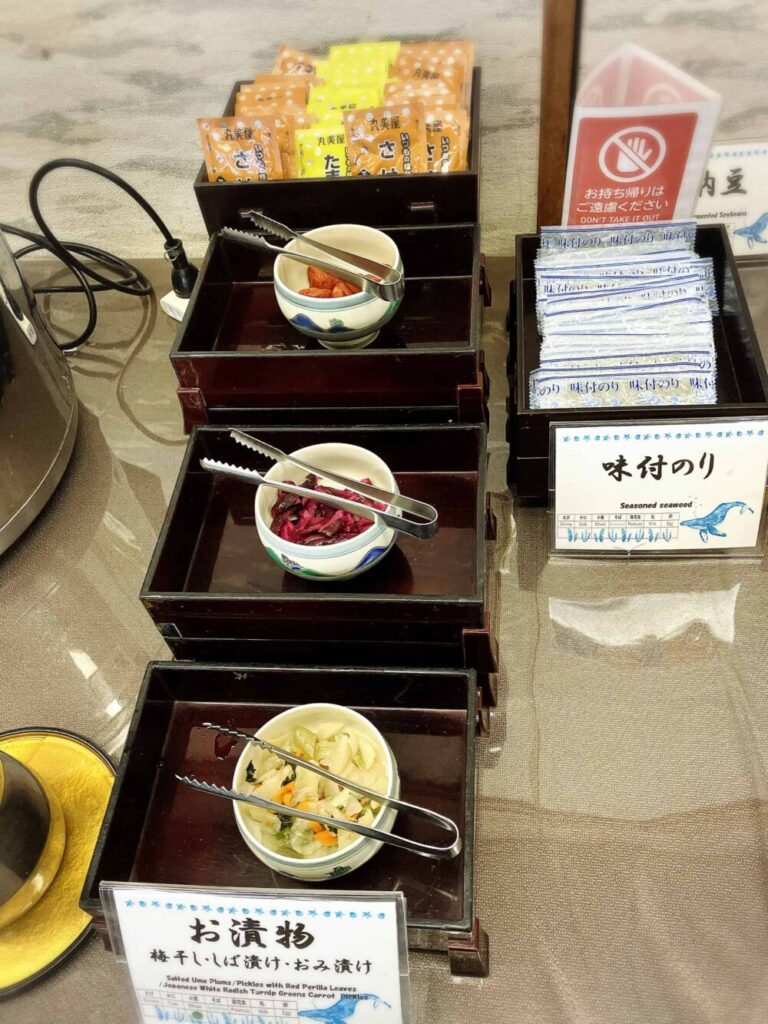 セタスロイヤル朝食和食