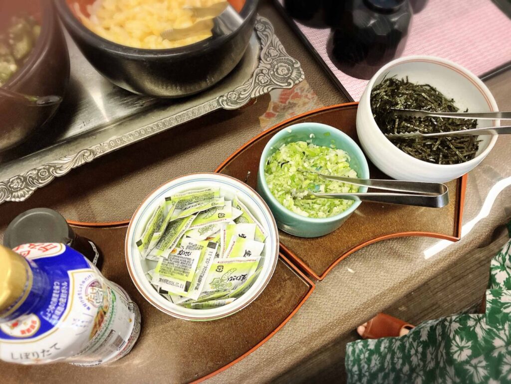 セタスロイヤル朝食薬味