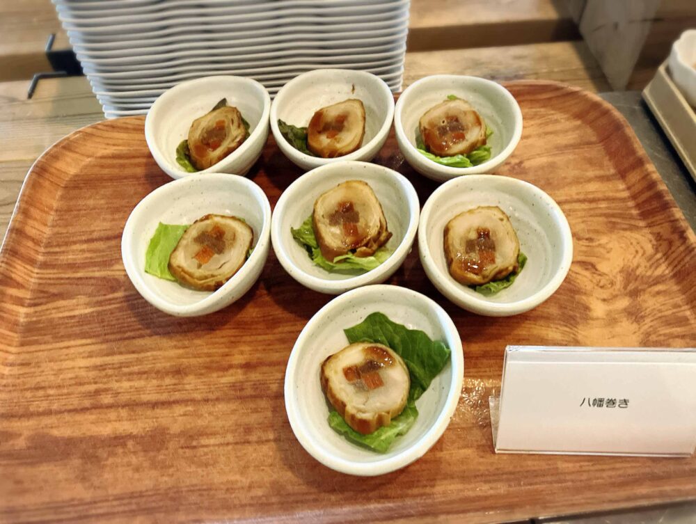 レストランハレアスのビュッフェ　和食