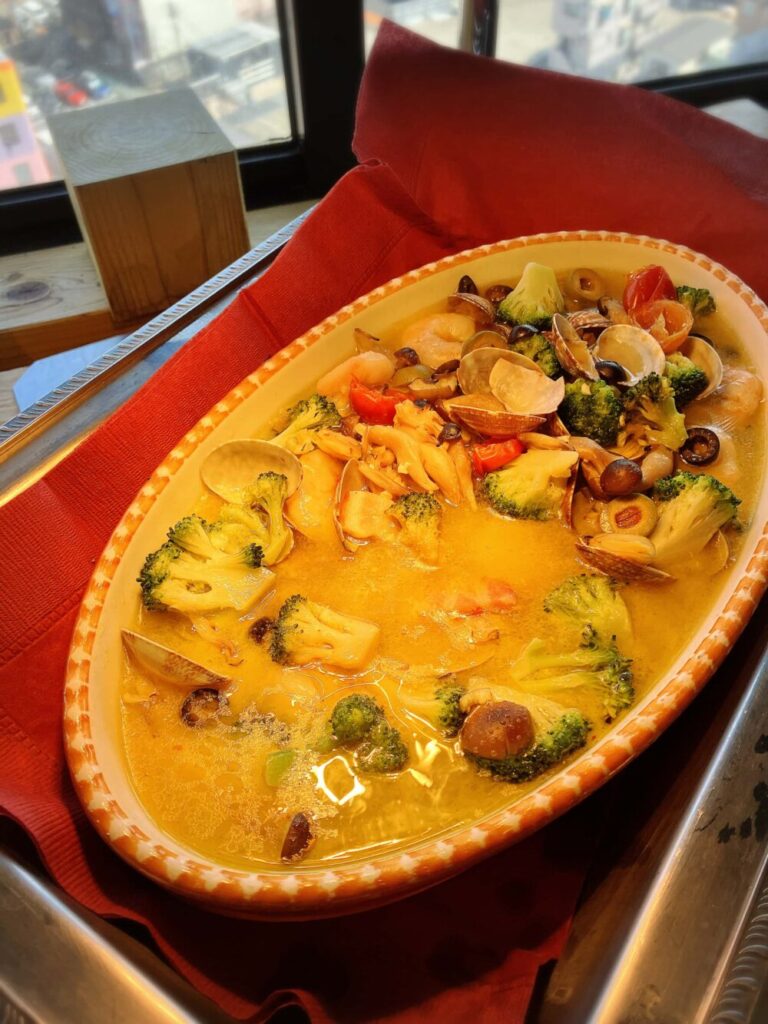 レストランハレアスのビュッフェ　シーフード