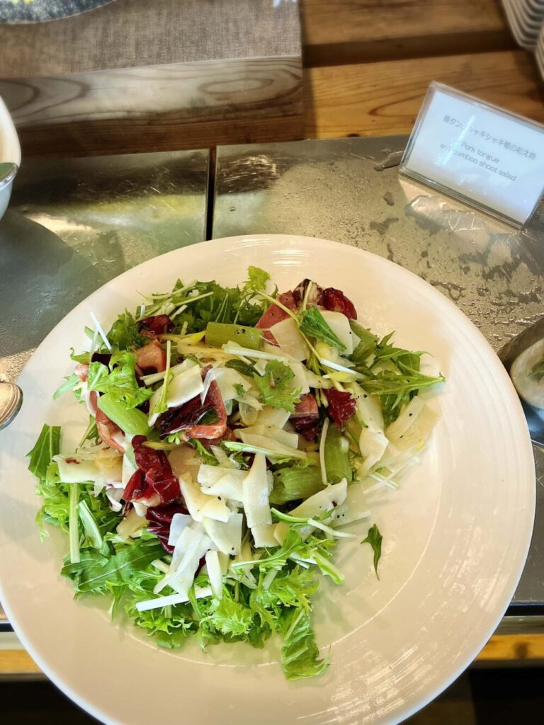 レストランハレアスのビュッフェ　前菜