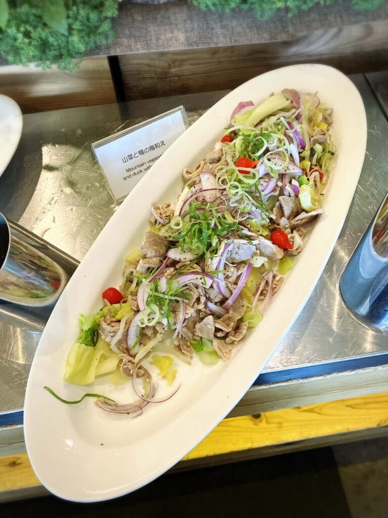 レストランハレアスのビュッフェ　前菜