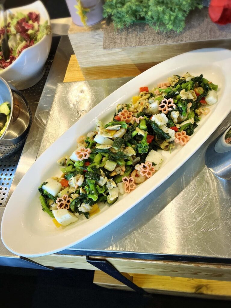 レストランハレアスのビュッフェ　前菜