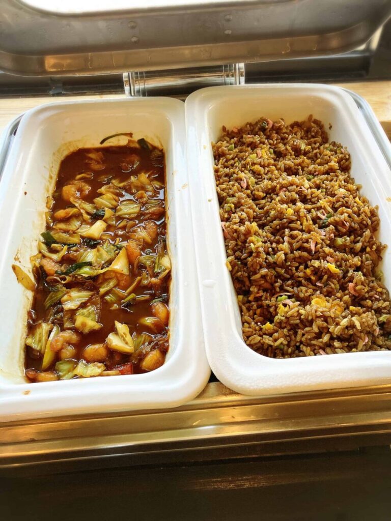 レストランハレアスのビュッフェ　中華