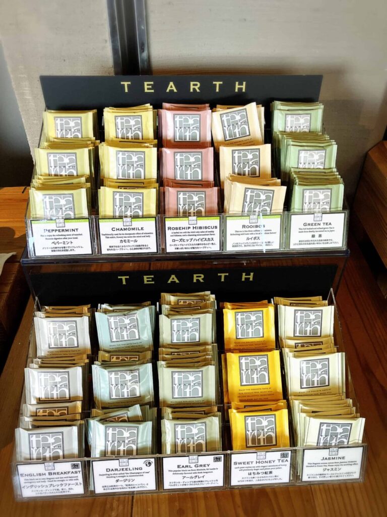 ストランハレアスのビュッフェ　紅茶