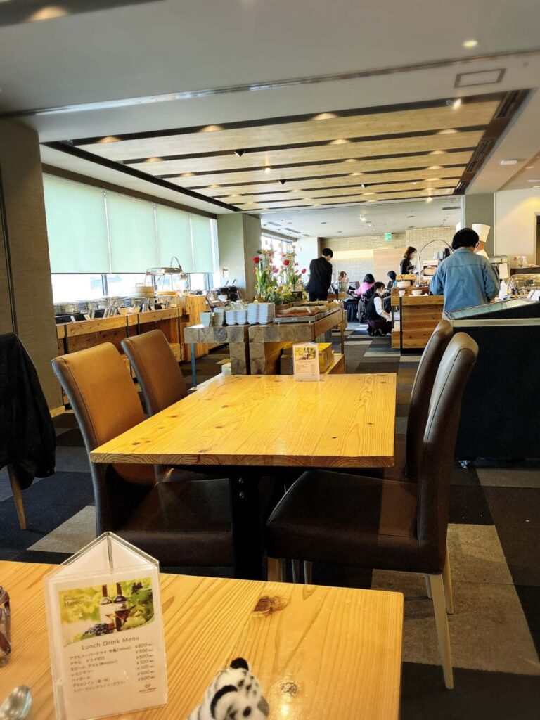 レストランハレアスのビュッフェ