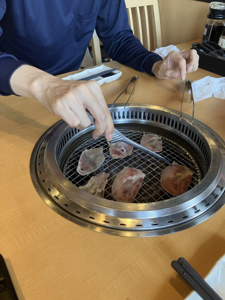キングタンポークを焼く