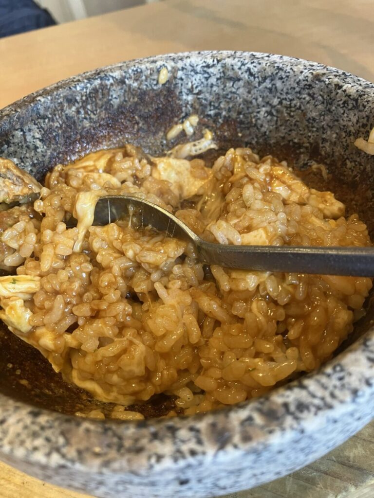 石焼チーズロコモコ