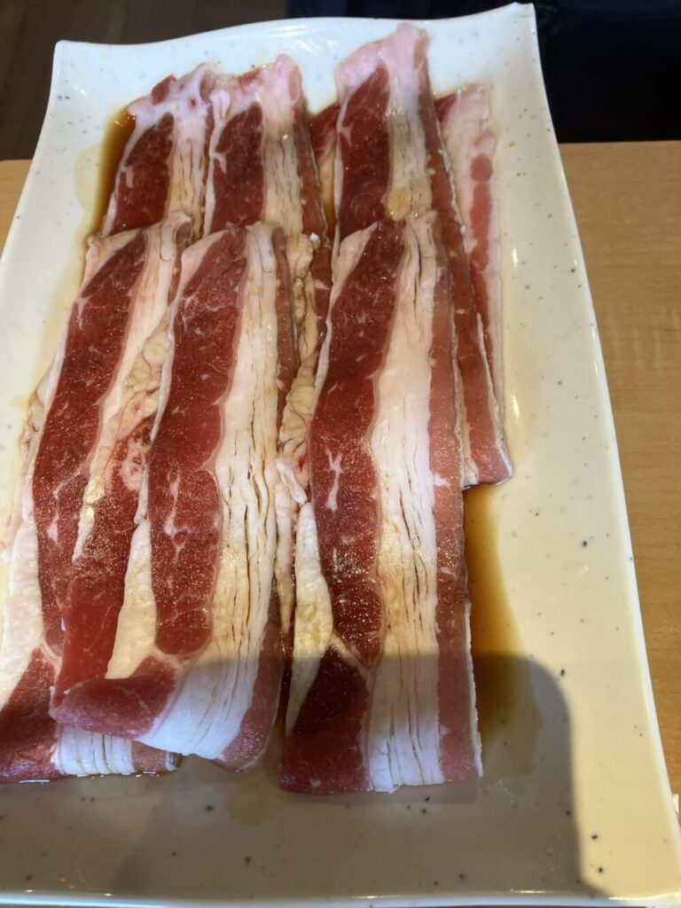 炙りすき焼きカルビ
