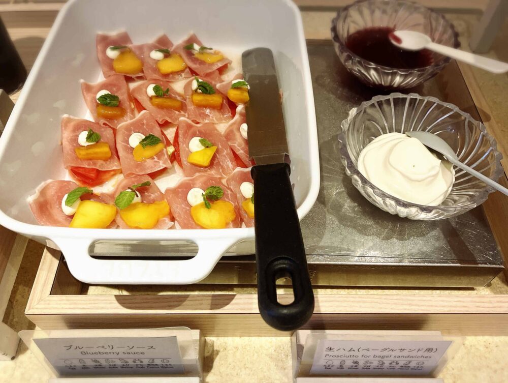 レクー朝食ビュッフェ サラダ