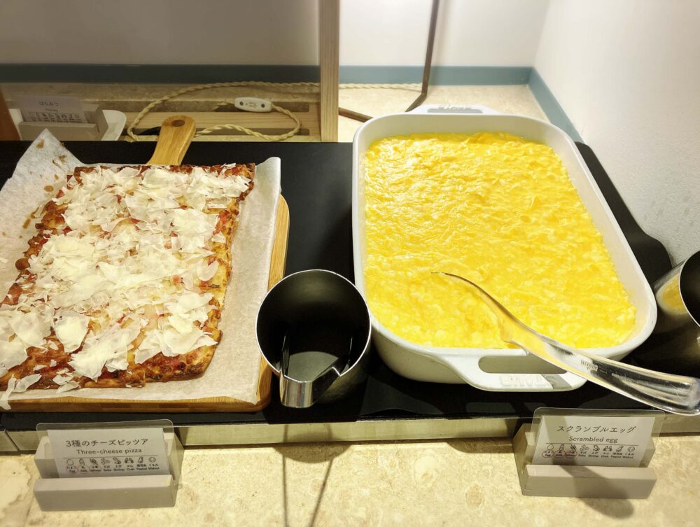 レクー朝食ビュッフェ スクランブルエッグ