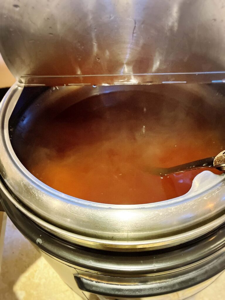 レクー朝食ビュッフェ ミネストローネ