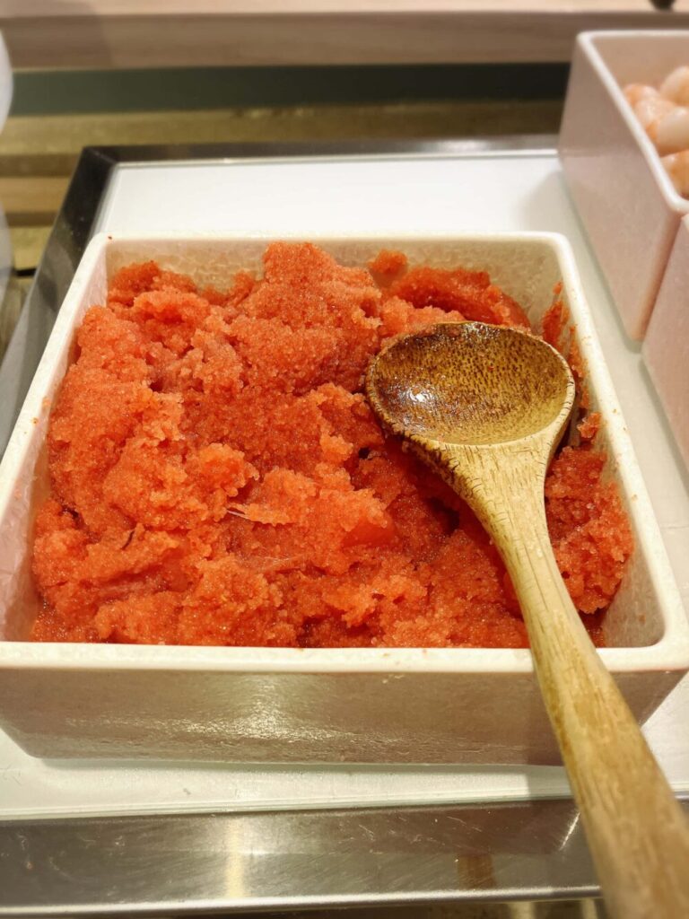 レクー朝食ビュッフェ 明太子