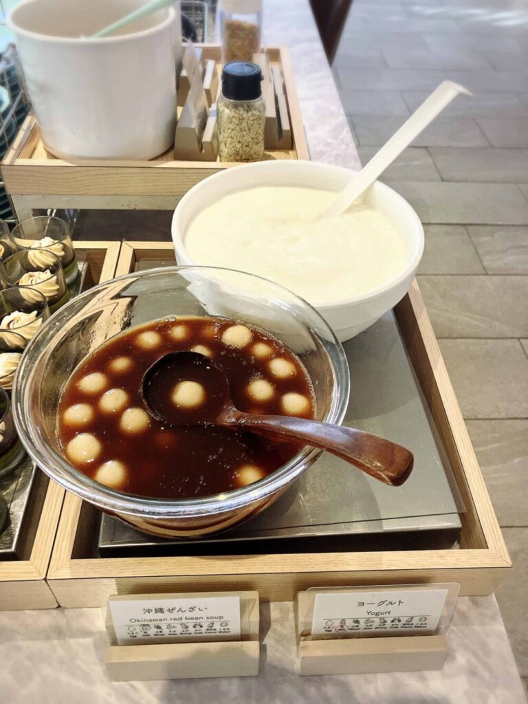 レクー朝食ビュッフェ 沖縄ぜんざい