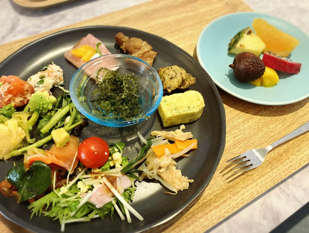 レクー朝食ビュッフェ 1周目