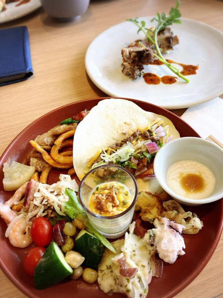 オリオンモトブランチビュッフェの食べたもの